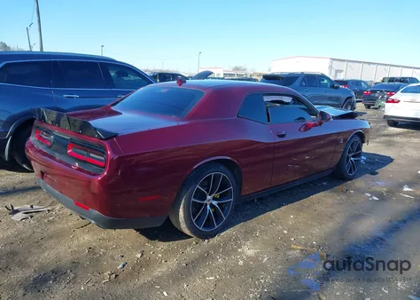 2018 Dodge Challenger R/T Scat Pack z USA, uszkodzony, nr VIN 2C3CDZFJ6JH213056